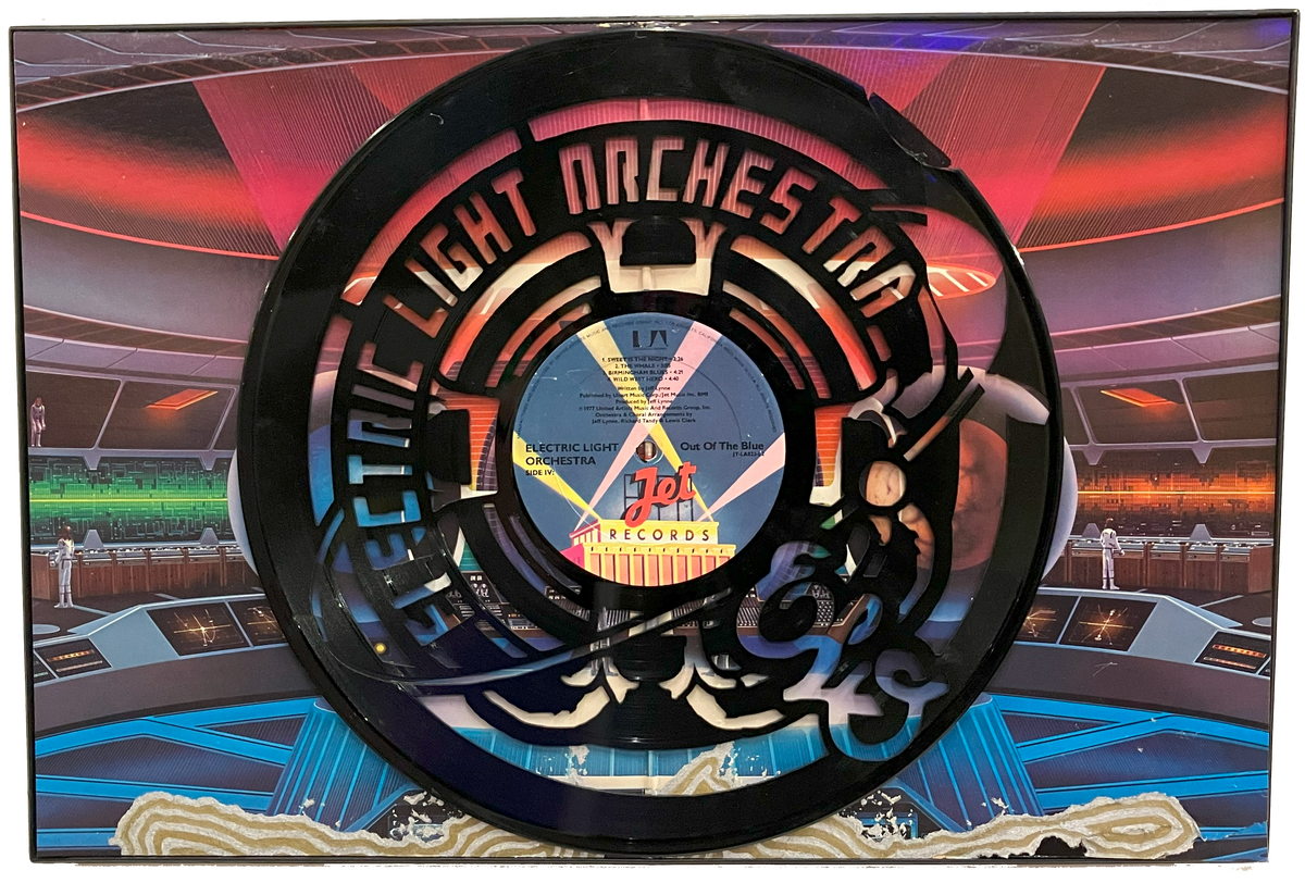 Electric Light Orchestra Astro Vinyl Art