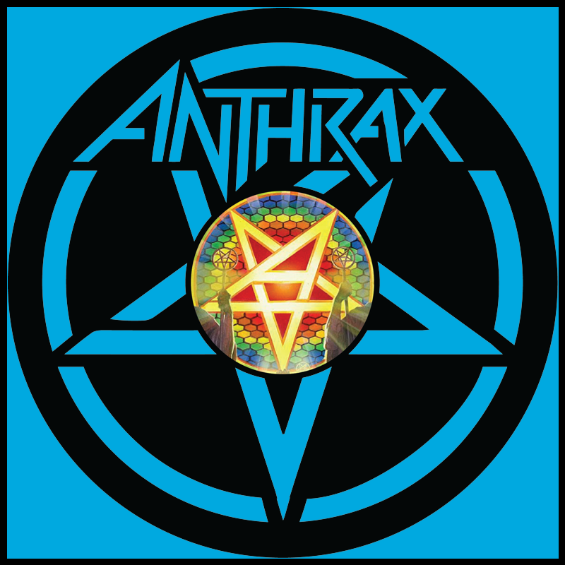USオリジナル シュリンク、ハイパーステッカー付 Anthrax