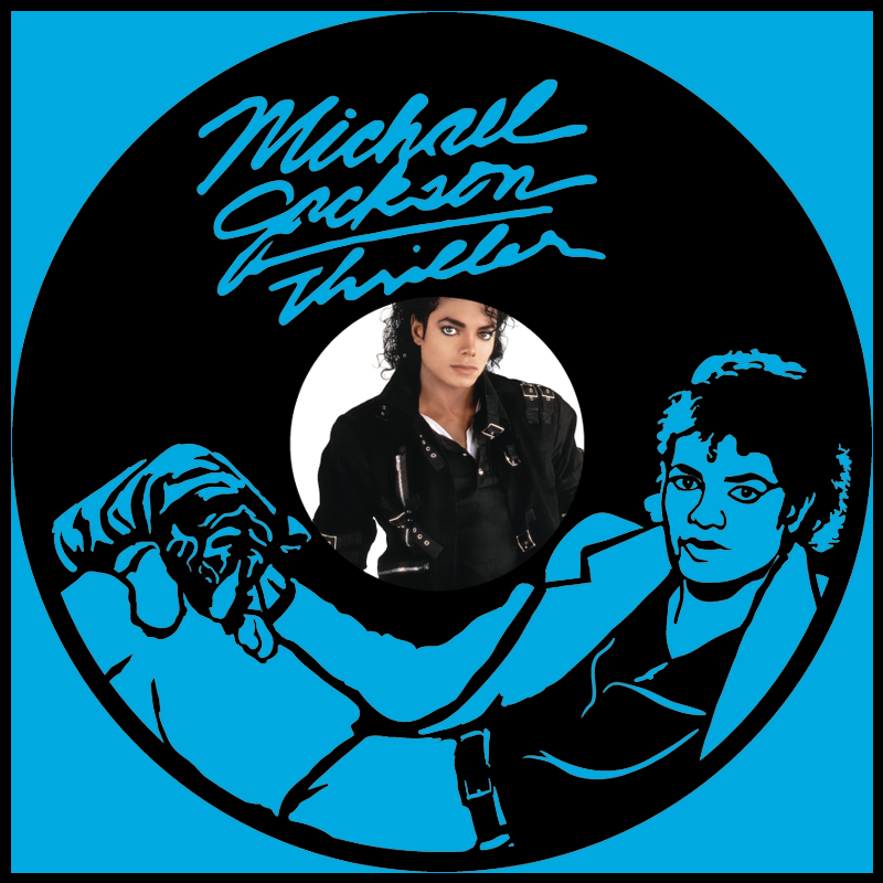 Decorative vinyl Michael Jackson