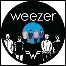 Load image into Gallery viewer, Weezer vinyl art