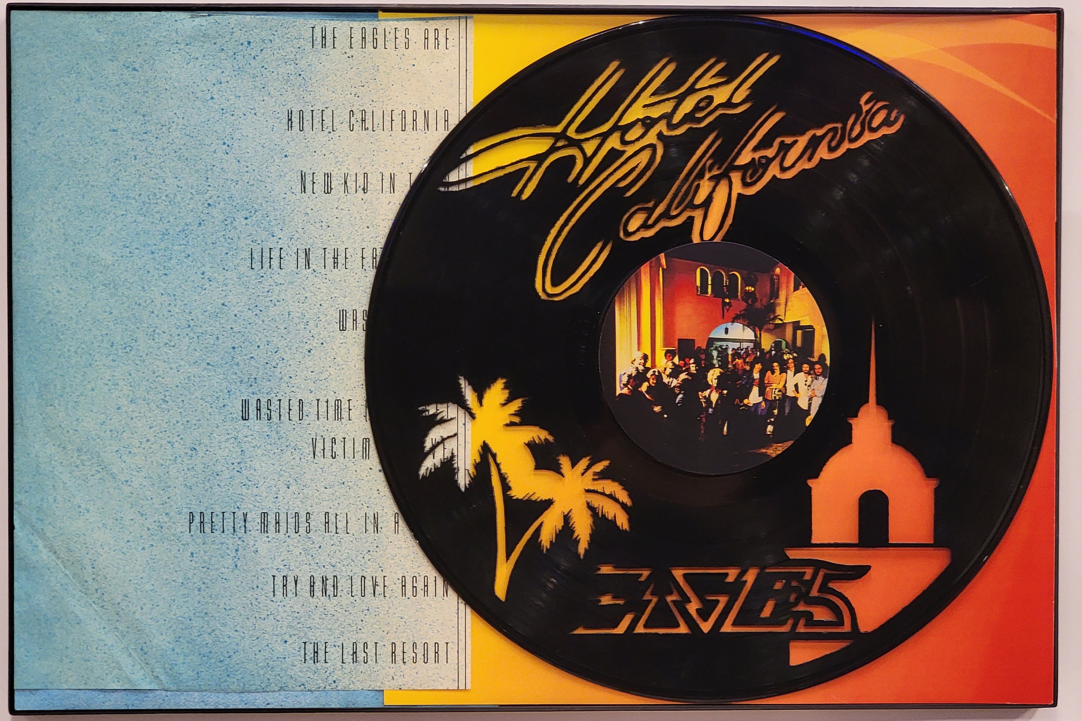 Eagles - Hotel California – Astro Vinyl Art