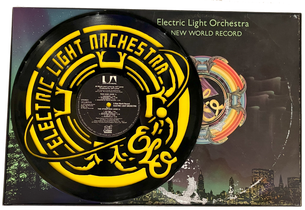 Electric Light Orchestra Astro Vinyl Art