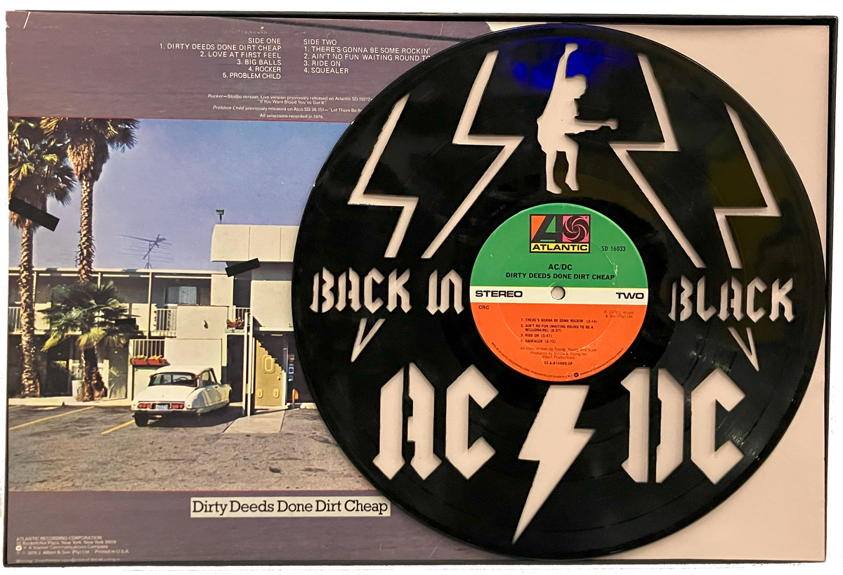 AC/DC - Back in Black – Astro Vinyl Art