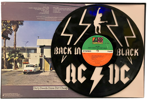 Green Day Dookie – Carved Vinyl Record Art Decor – Astro Vinyl Art