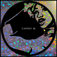 Load image into Gallery viewer, metallic-holographic-geometric