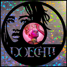 Load image into Gallery viewer, metallic-holographic-geometric