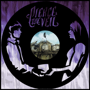 pierce the veil - Carved Vinyl Record Art Decor – Astro Vinyl Art