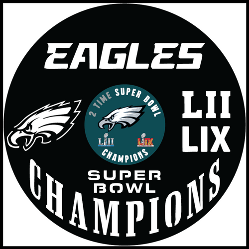 Sports Philadelphia Eagles vinyl art