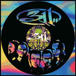 311 – Carved Vinyl Record Art Decor – Astro Vinyl Art 311 – Carved Vinyl Record Art Decor – Astro Vinyl Art