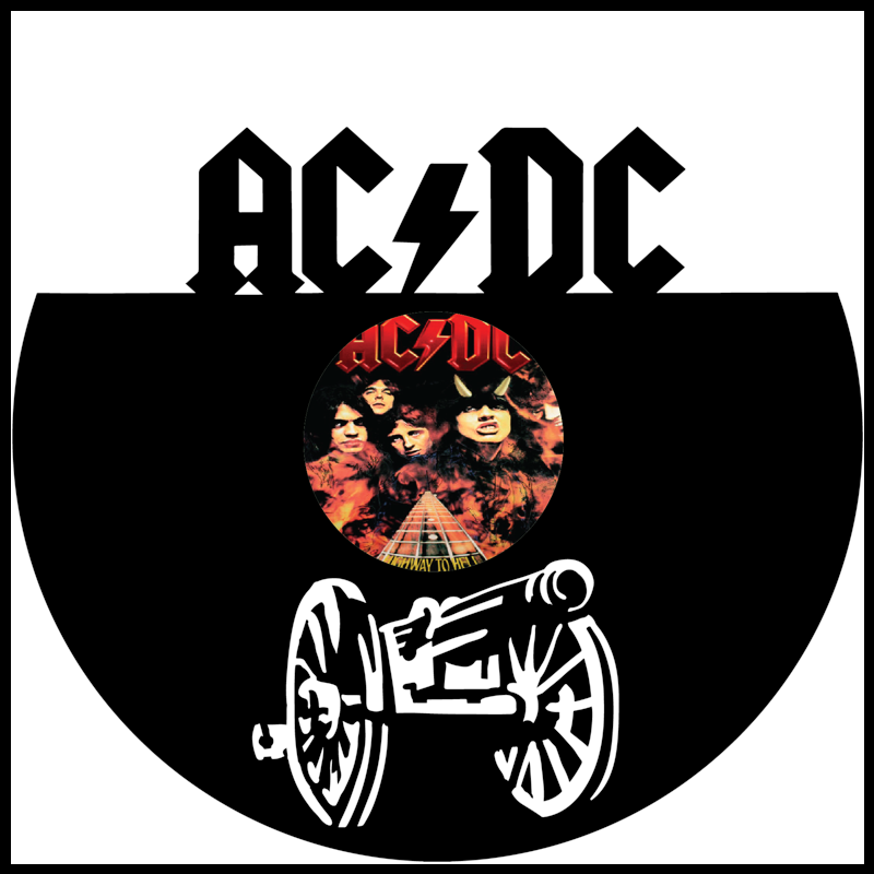 Acdc Cannon vinyl art