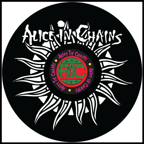 Alice In Chains vinyl art