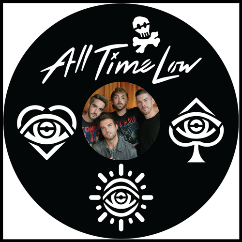 All Time Low vinyl art