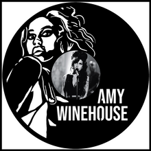 Load image into Gallery viewer, Amy Winehouse vinyl art