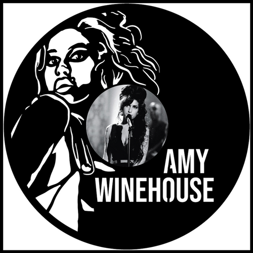 Amy Winehouse vinyl art