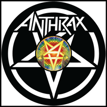 Load image into Gallery viewer, Anthrax vinyl art