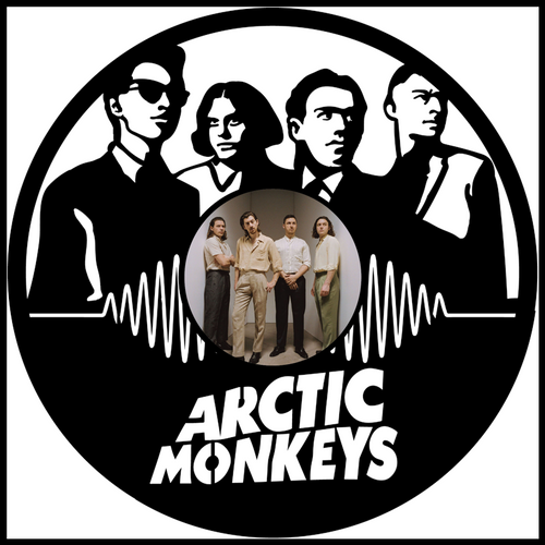 Arctic Monkeys vinyl art