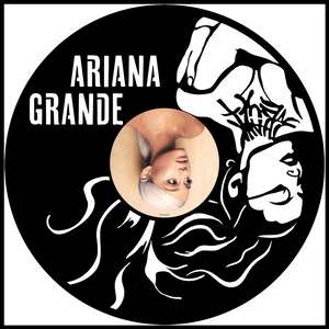 Ariana Grande vinyl art