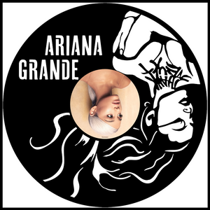 Ariana Grande – Carved Vinyl Record Art Decor – Astro Vinyl Art Ariana Grande – Carved Vinyl Record Art Decor – Astro Vinyl Art