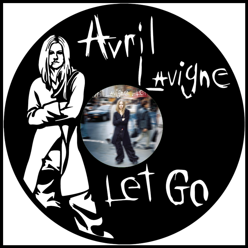 Avril Lavigne vinyl art