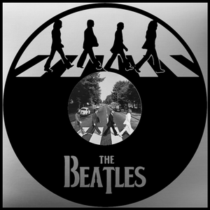 Beatles Abbey Road – Carved Vinyl Record Art Decor – Astro Vinyl Art