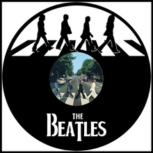 Load image into Gallery viewer, Beatles Abbey Road vinyl art