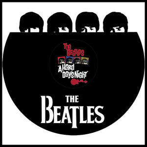 Beatles Hard Days Night vinyl art