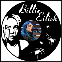 Load image into Gallery viewer, Billie Eilish Spiders vinyl art