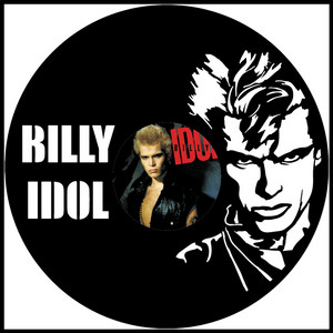 Billy Idol vinyl art