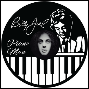 Billy Joel Piano Man vinyl art