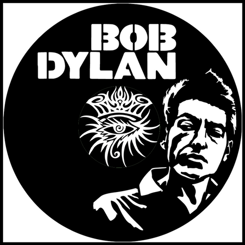 Bob Dylan vinyl art