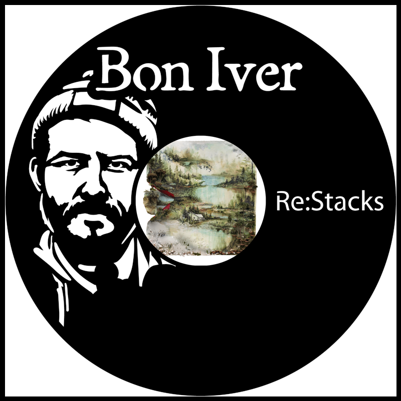 Bon Iver vinyl art