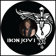 Load image into Gallery viewer, Bon Jovi vinyl art
