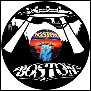 Boston vinyl art