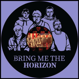 Bring Me The Horizon – Carved Vinyl Record Art Decor – Astro Vinyl Art Bring Me The Horizon – Carved Vinyl Record Art Decor – Astro Vinyl Art