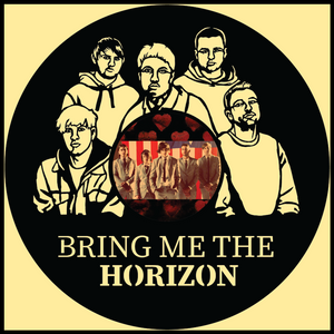 Bring Me The Horizon – Carved Vinyl Record Art Decor – Astro Vinyl Art Bring Me The Horizon – Carved Vinyl Record Art Decor – Astro Vinyl Art
