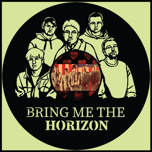 Bring Me The Horizon – Carved Vinyl Record Art Decor – Astro Vinyl Art Bring Me The Horizon – Carved Vinyl Record Art Decor – Astro Vinyl Art