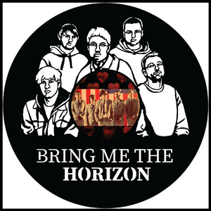 Bring Me The Horizon – Carved Vinyl Record Art Decor – Astro Vinyl Art Bring Me The Horizon – Carved Vinyl Record Art Decor – Astro Vinyl Art