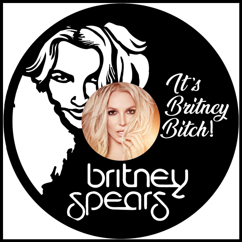 Britney Spears vinyl art