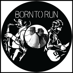 Bruce Springsteen Born To Run vinyl art