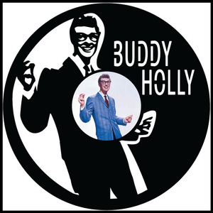 Buddy Holly vinyl art