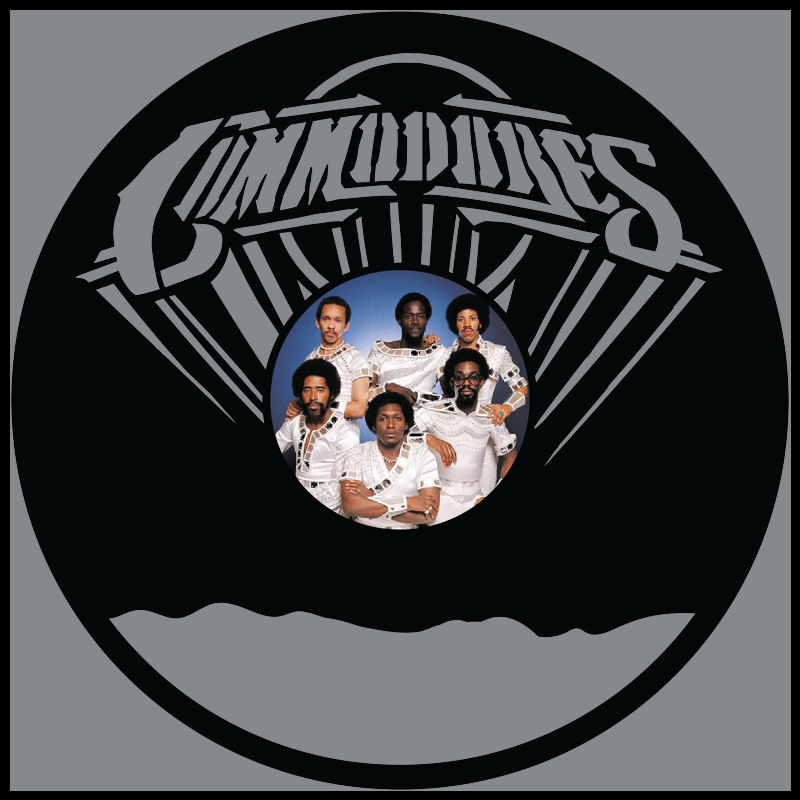 Commodores Carved Vinyl Record Art Decor Astro Vinyl Art