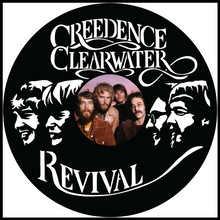 Load image into Gallery viewer, Creedence Clearwater Revival vinyl art
