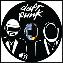 Load image into Gallery viewer, Daft Punk vinyl art