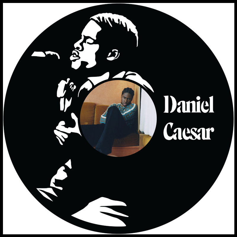 Daniel Caesar vinyl art