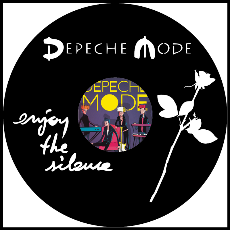 Depeche Mode vinyl art