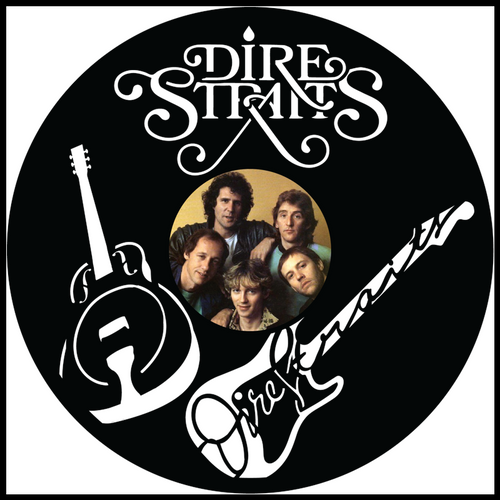 Dire Straits vinyl art