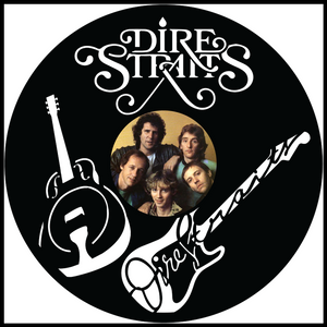 Dire Straits vinyl art