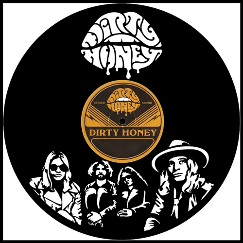 Dirty Honey vinyl art