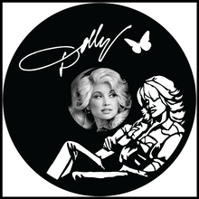 Load image into Gallery viewer, Dolly Parton vinyl art