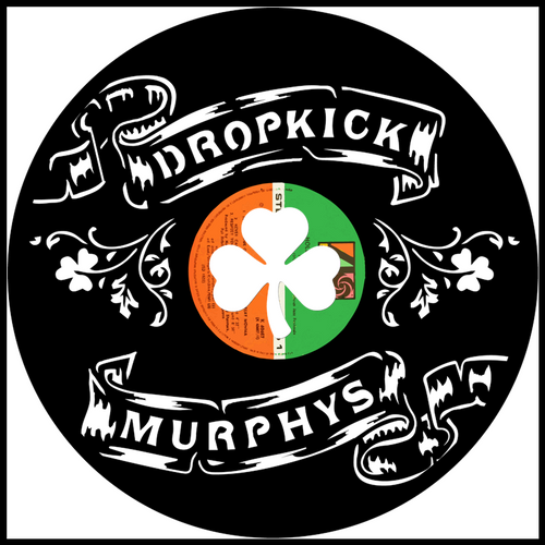 Dropkick Murphys vinyl art